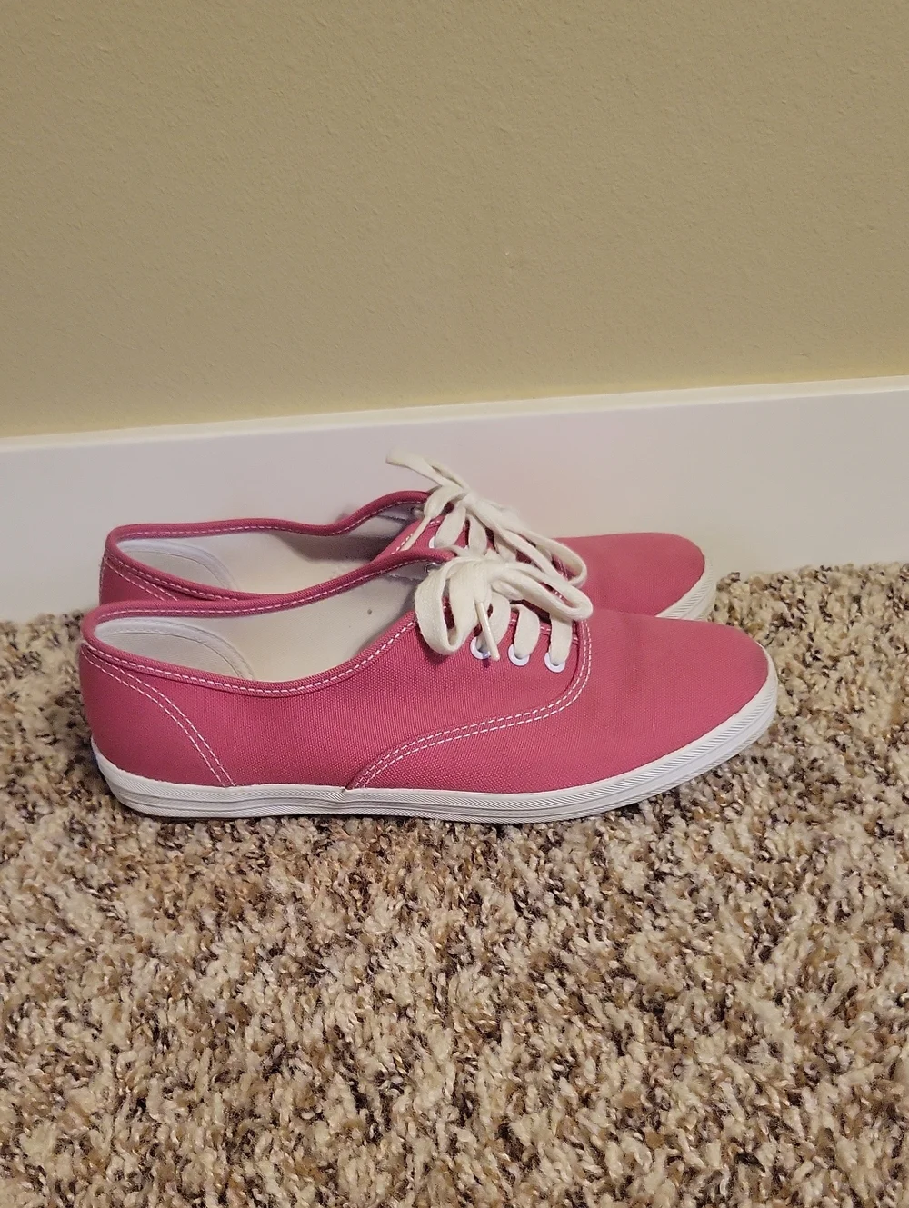 Pink Canvas Keds